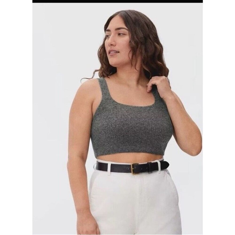 NWT Everlane Grey The Cozy Stretch Tank